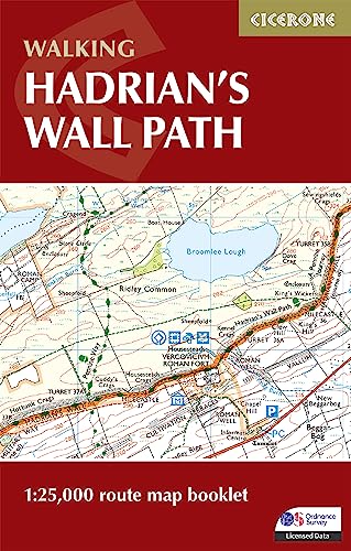 Hadrian's Wall Path Map Booklet: 1:25,000 OS Route Mapping (Cicerone guidebooks) von Cicerone Press Limited
